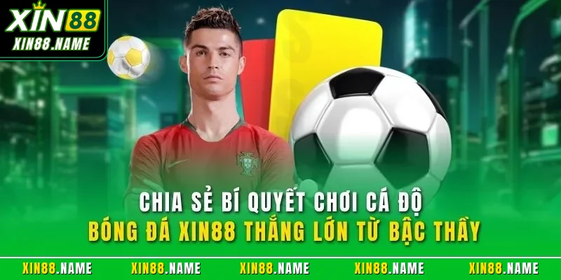 Chia sẻ bí quyết chơi cá độ bóng đá XIN88 thắng lớn từ bậc thầy